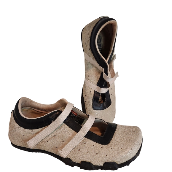 Diesel Y2K slip on Doll leather upper rubber sole walking shoe size 8 - Picture 1 of 8